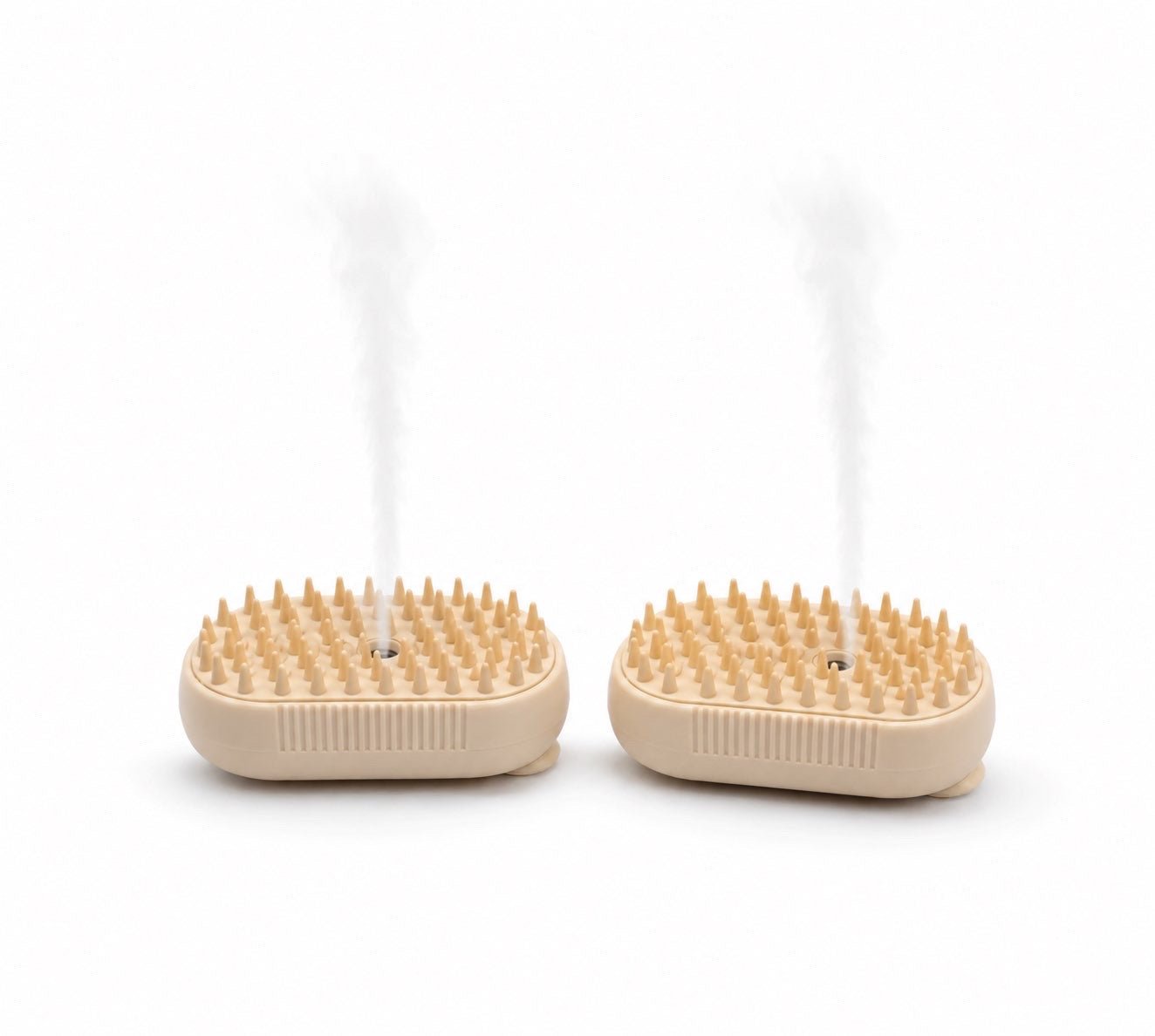 MessyPaws 3-in-1 steam grooming brush, additional product view