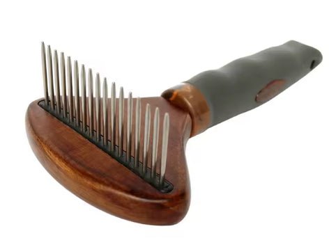 MessyPaws 17-tooth deshedding brush, additional product view